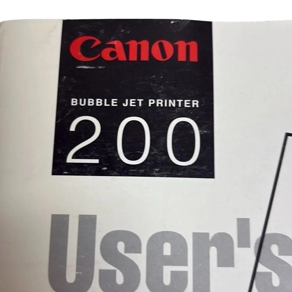 Canon bubblejet printer